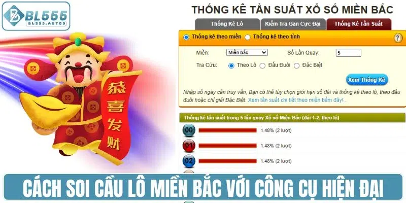 Cách soi cầu lô miền Bắc với công cụ hiện đại