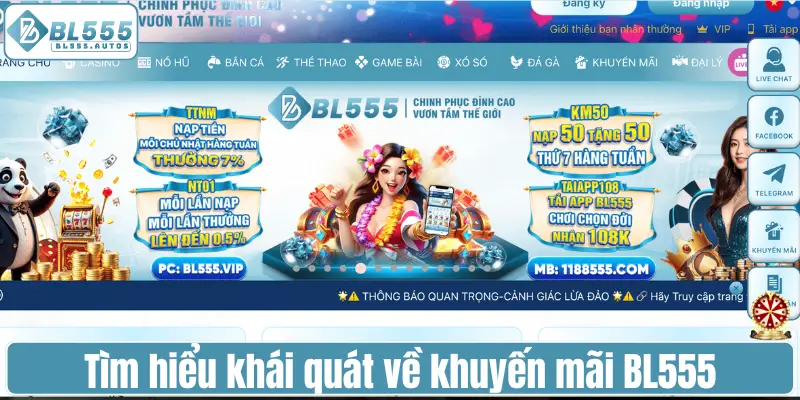 Tìm hiểu khái quát về khuyến mãi BL555